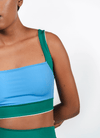 Morph Sport Bra - Blue & Green