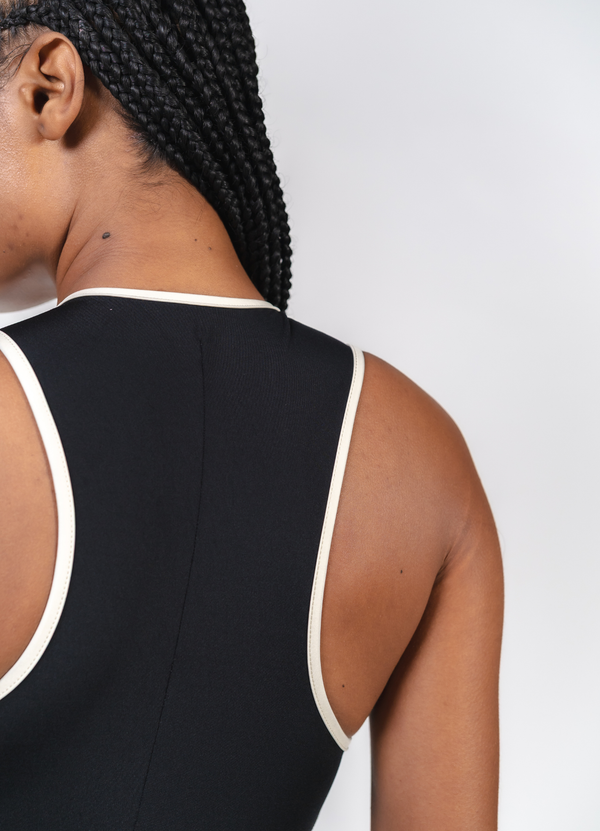 Elevate Jumpsuit- Black & White