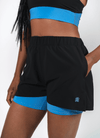 Dual Motion Short - Black & Blue