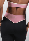 Evolve Power Legging - Black & Pink