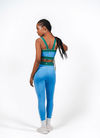 Morph Sport Bra - Blue & Green